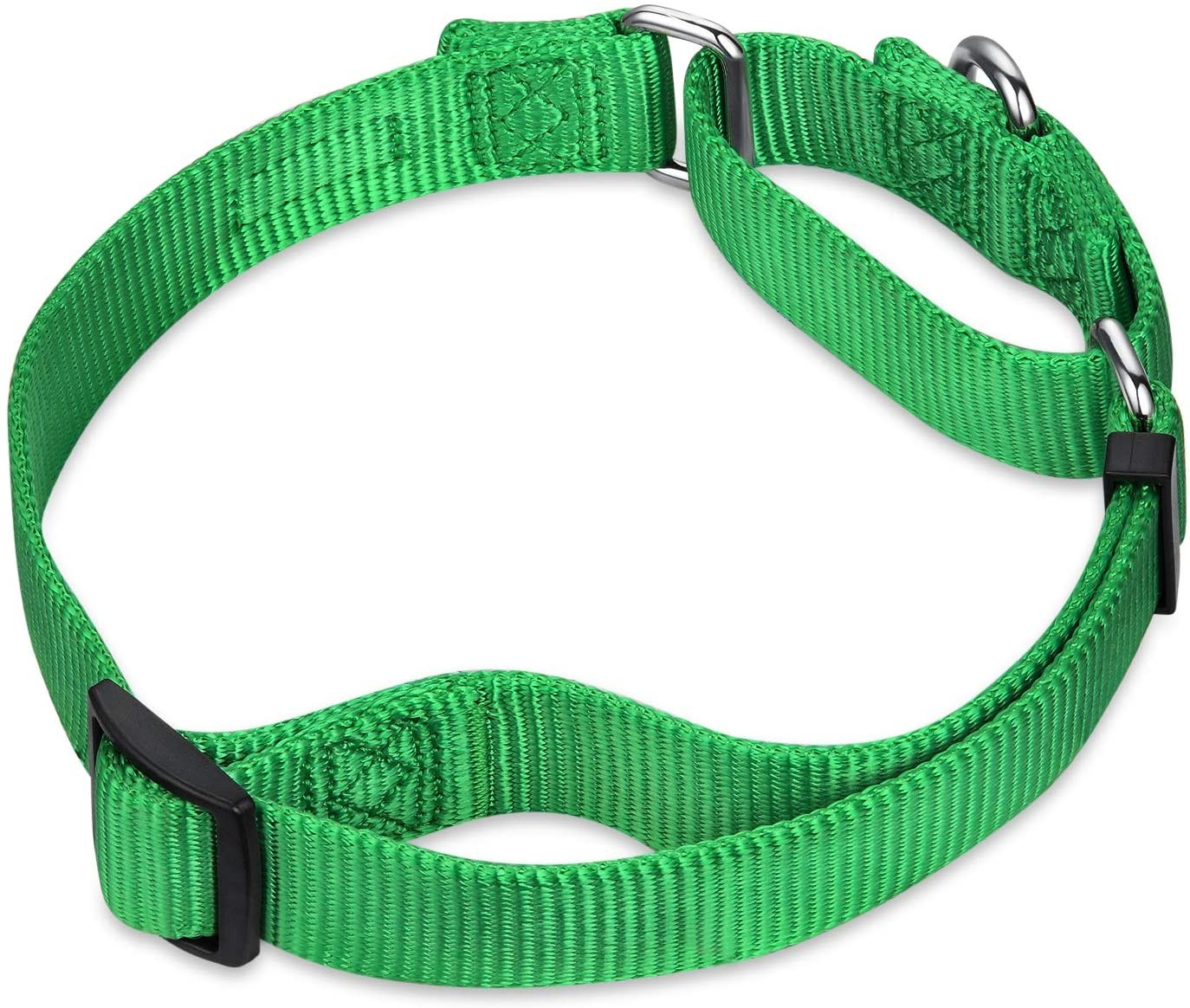 China Buckle Type Heavy Duty Nylon Dog Collars Reinforced Stitching Anti Escape on sale