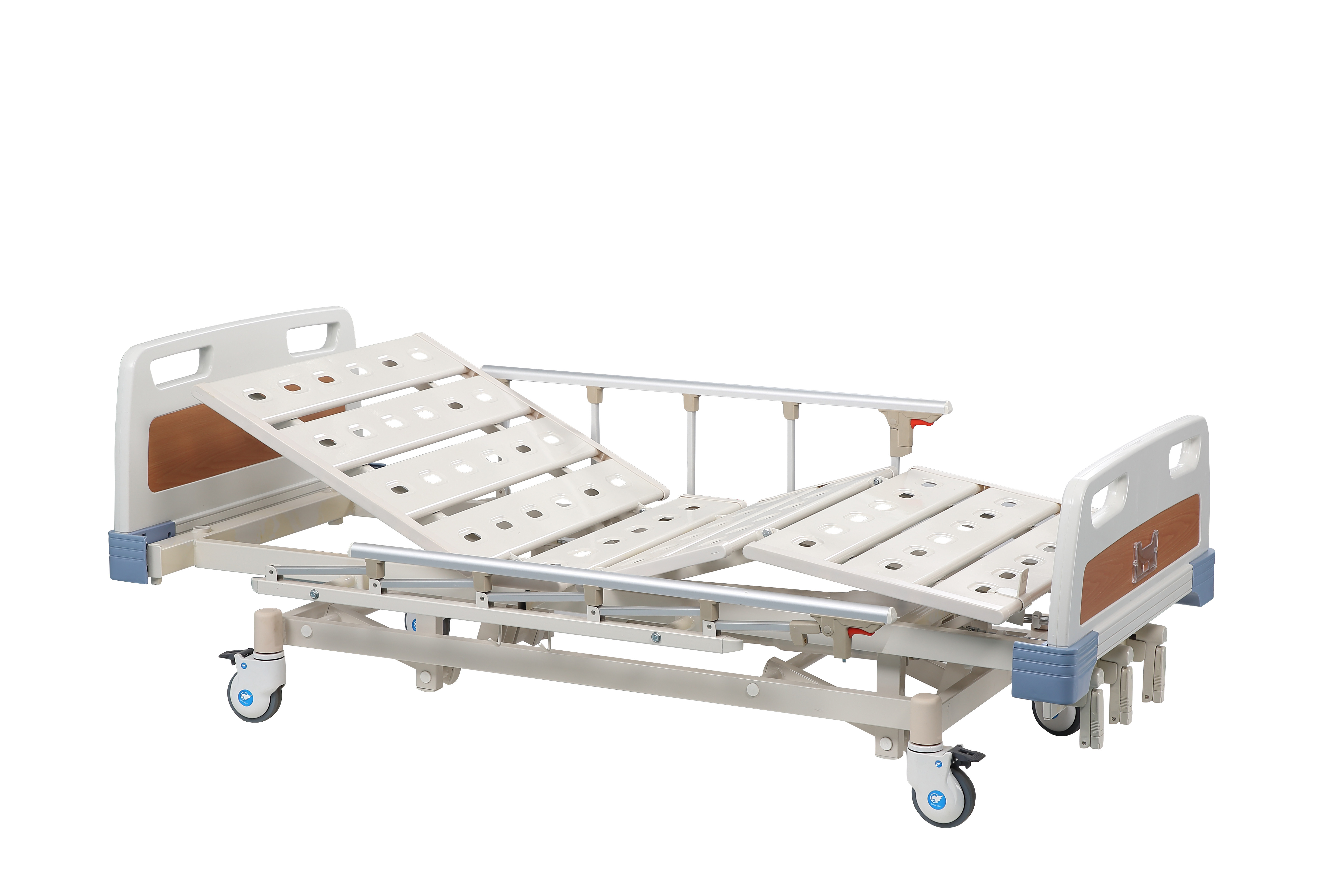 China Protective Railing Medical Adjustable Bed , Easy To Use Motorized Hospital Bed wholesale