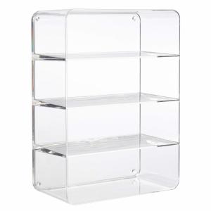 China Nested Acrylic Display Box Clear Plastic Dressers Crafts And Plush Toy Storage wholesale