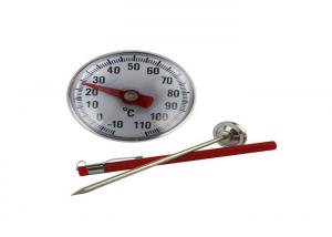 China 26mm Dial Diameter Milk Temperature Thermometer High Accuracy Easy To Carry wholesale