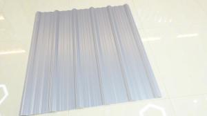 China Anti Crushing FRP Transparent Roofing Sheets 1.5mm Clear Plastic Roof Tiles on sale