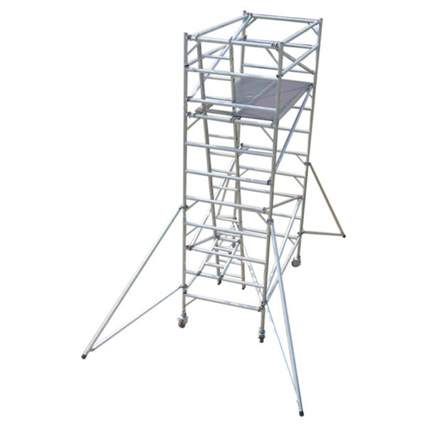 China Construction Folding Aluminium Scaffold Tower Complied With EN 1004 Standards wholesale