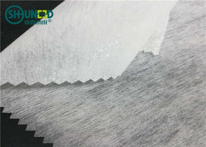 China Chemical Bond 1025SF LDPE Coated Embroidery Stabilizer Backing Nonwoven Paper For Garment on sale