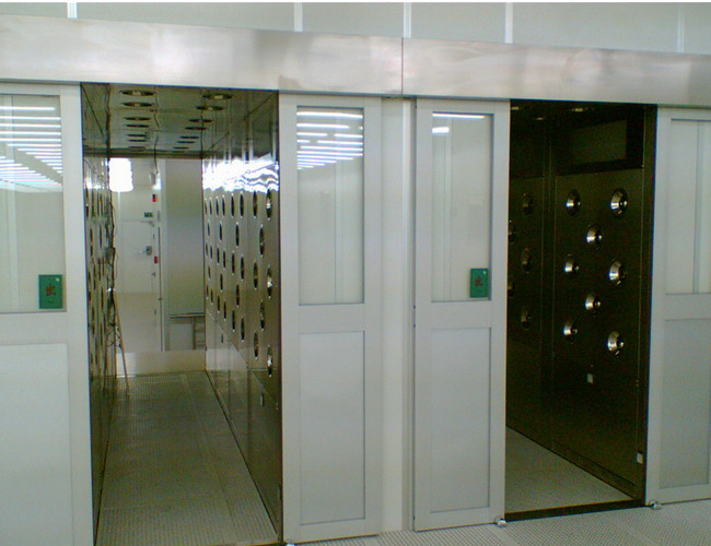 China Intelligent Animal Lab / Semiconductor Clean Room Air Shower With Automatic Slide Door wholesale