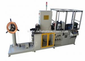 China Copper Radiator Fin Machine , Fin Making Machine 1- 4 Rows Core wholesale