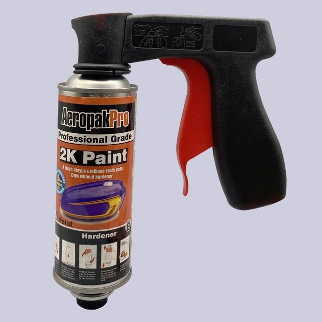 China Aeropak Two Component Aerosol Spray Paint 2k Clear Coat Spray Paint Tinplate Can wholesale