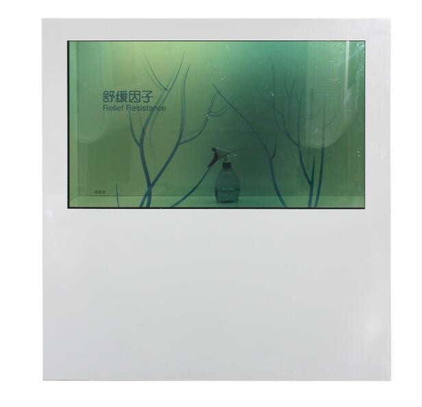 China 1080P Standalone Transparent LCD Display Box 55 Inch Support Multi Language wholesale