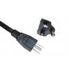 Buy cheap American Standard Three Prong AC UL Power Cord 125V 16AWG / 18AWG from wholesalers