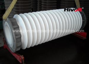 China 110KV White Color Hollow Core Insulators Anti Fog Without Conductor wholesale