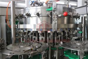 China Industrial 330ML Carbonated Drink Filling Machine Capping Labeling Production 1000BPH wholesale