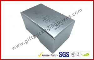 China Free sample Silver Hot Stamping promotion Gift Boxes for memorabilia wholesale