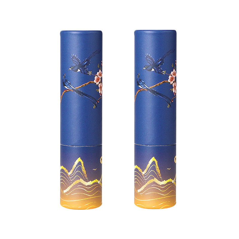 China Empty Biodegradable Custom Cosmetic Paper Tube For Lipstick Packaging wholesale