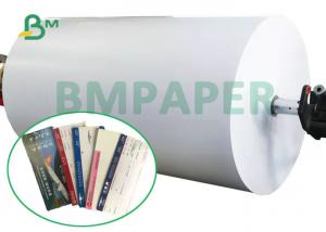 China Blank White C2S Thermal Coated Paper Board For Printing Airline Tickets wholesale