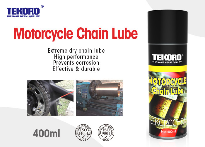 China Motorcycle Chain Lube Leaves Lubricating Non - Drying Film That Resists Wash Off & Sling Off wholesale