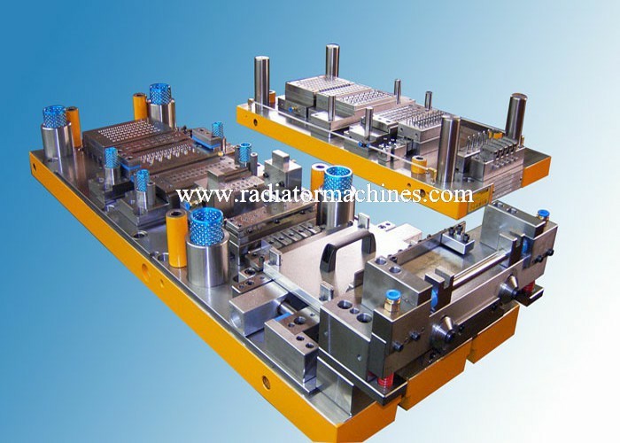 China Progressive Fin Metal Punch Die For HVAC 200 - 300 SPM  Dia 9.52 × 12R × 2P wholesale