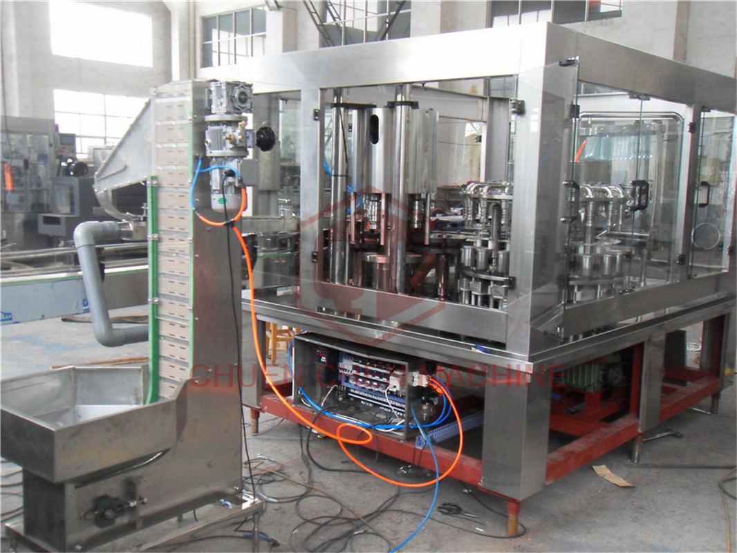 China 3 In 1 Automatic Glass Bottle Filling Machine Mango Puree Basil Seed Capping wholesale