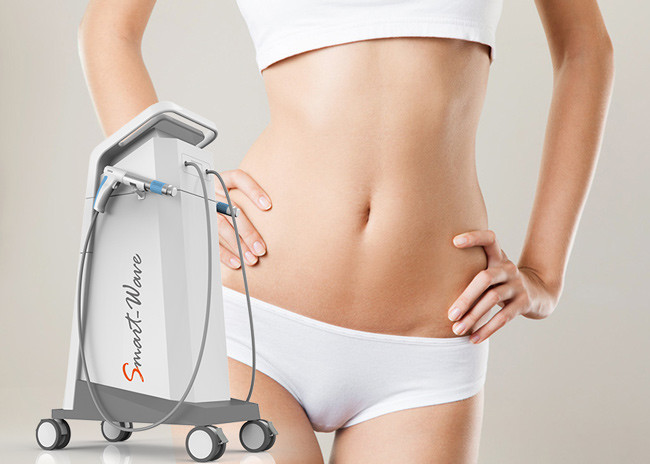 China Body Reshaping Acoustic Wave Therapy Machine / Shockwave Therapy For Celluite Treatment wholesale