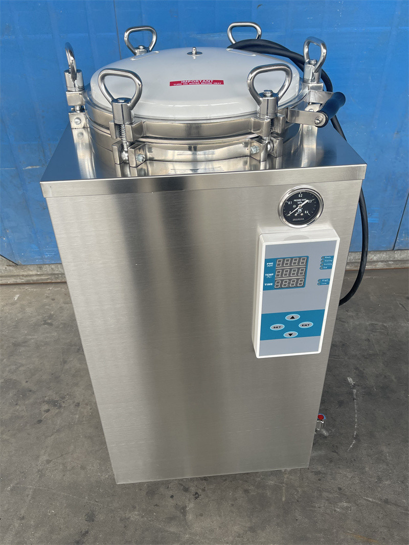 China Pressure Steam Sterilizer Autoclave 120L 150L Full Stainless Steel Vertical wholesale