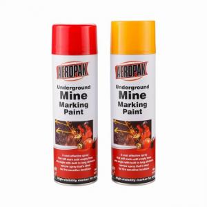 China Underground Mine Marking Spray Paint Non Flammable Highly Visible 500ml wholesale