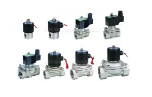China 3mm~50mm Orifice Stainless Steel Diaphragm 2 Way Solenoid Valve With EPDM Seal wholesale