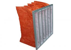 China Synthetic AHU Bag Filter For Air Conditioning In Hospital / Food Industries wholesale