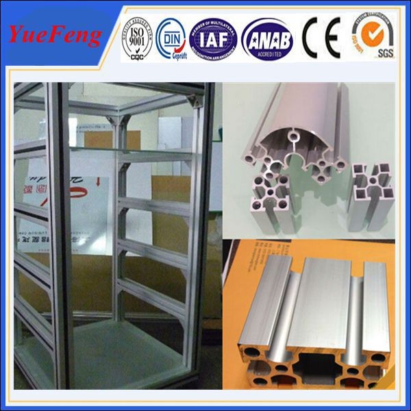 China Great! aluminum extrusion profiles for industrial supplier / aluminum display stand wholesale