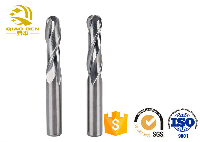 China Double Flute Taper Carbide Ball Nose End Mills End Mill Cutting Tools For Transportation wholesale