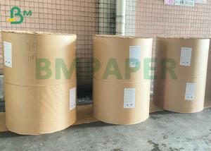China BPA free blank Thermal Boarding Pass Paper 210gsm Black Sense Marks in rolls wholesale