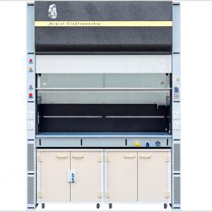 China Anti Corrosive 3 In 1 Functions Desktop Fume Hood For Chemical Laboratory wholesale