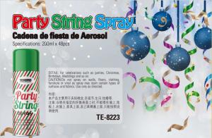 China 200ml Silly String Spray Streamer for Christmas wholesale