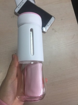 China Customized Printed BPA Glass Bottle Anti Burst Borosilicate Glass Water Cup wholesale