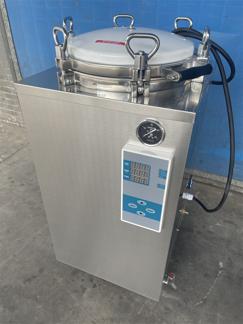 China Vertical Pressure Steam Sterilizer Autoclave Medical Equipment Automatic wholesale