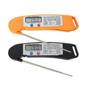 China 58F - 572F Digital Food Thermometer BBQ Meat Thermometer With Folding Probe wholesale