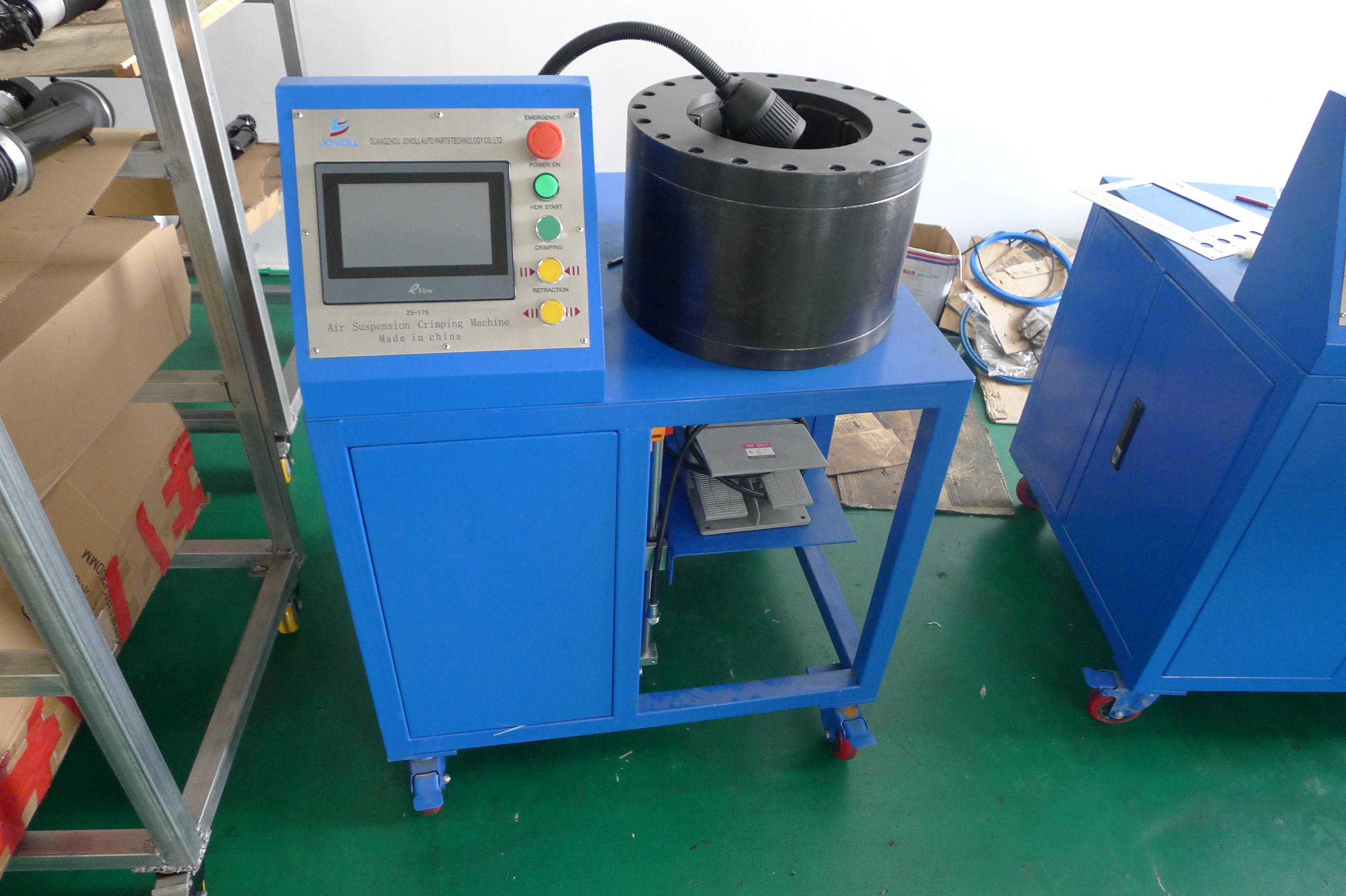 China Rubber And Steel Material Hydraulic Hose Crimping Machine For Air Suspension Parts wholesale