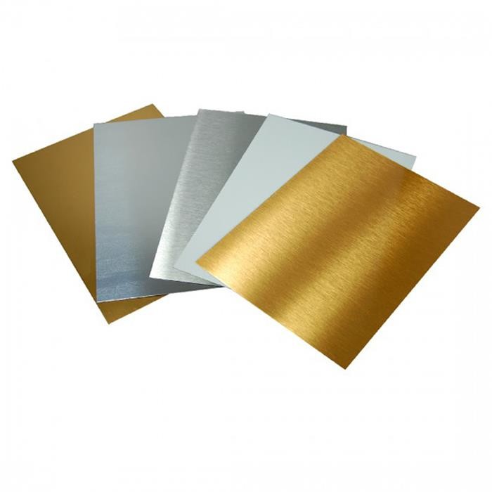 China 1050 1100 3003 Brushed Aluminum Sheets O Thin Brushed Anodised Aluminium wholesale
