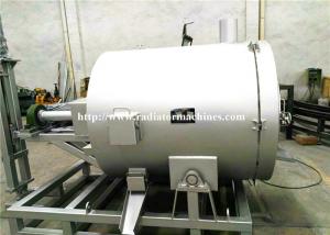 China Rotary Type Mini Metal Melting Furnace Diesel Oil Fired 600Kgs Long Life Time wholesale