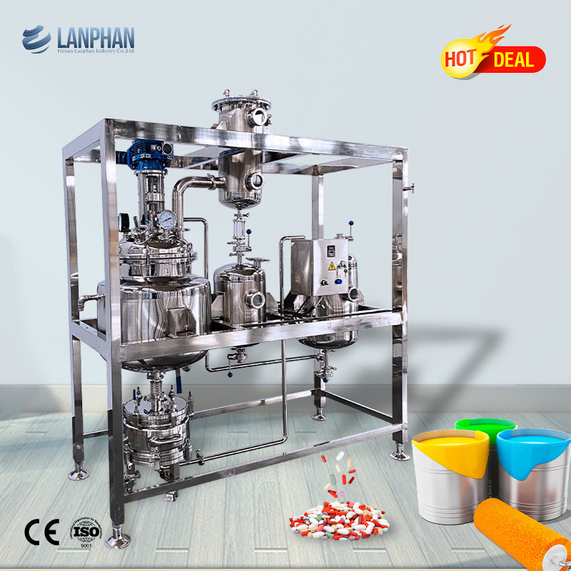 China Chemical Jacketed Plant Stainless Steel Crystallization Reactor 50L Crystal Equipment wholesale