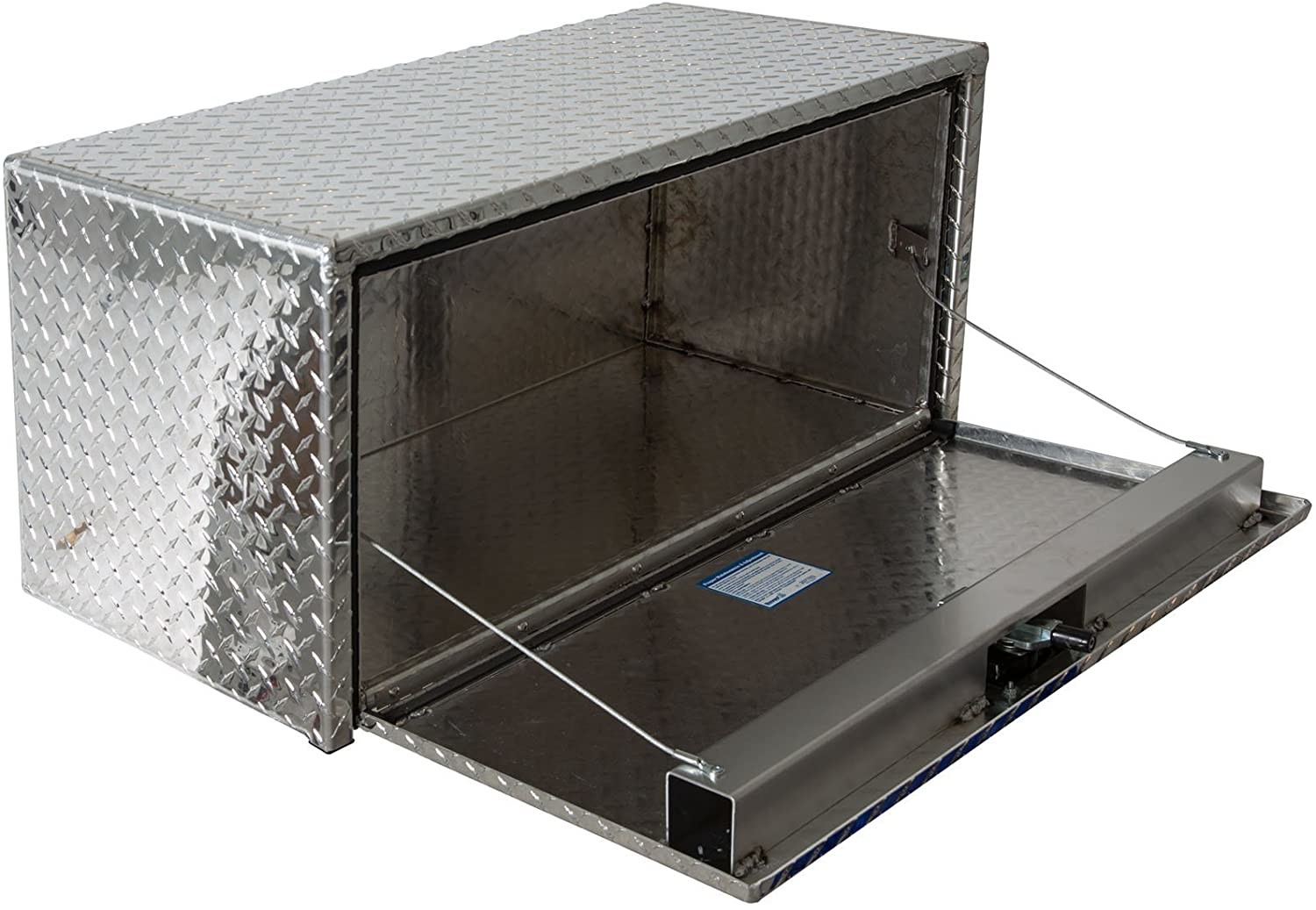 China Diamond Pedal Aluminum Storage Cabinet Silver Aluminum Truck Box wholesale