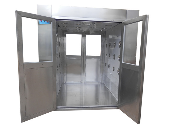China Electronic Interlock Air Shower Clean Room With Automatic Blowing And Lcd Control Panel wholesale