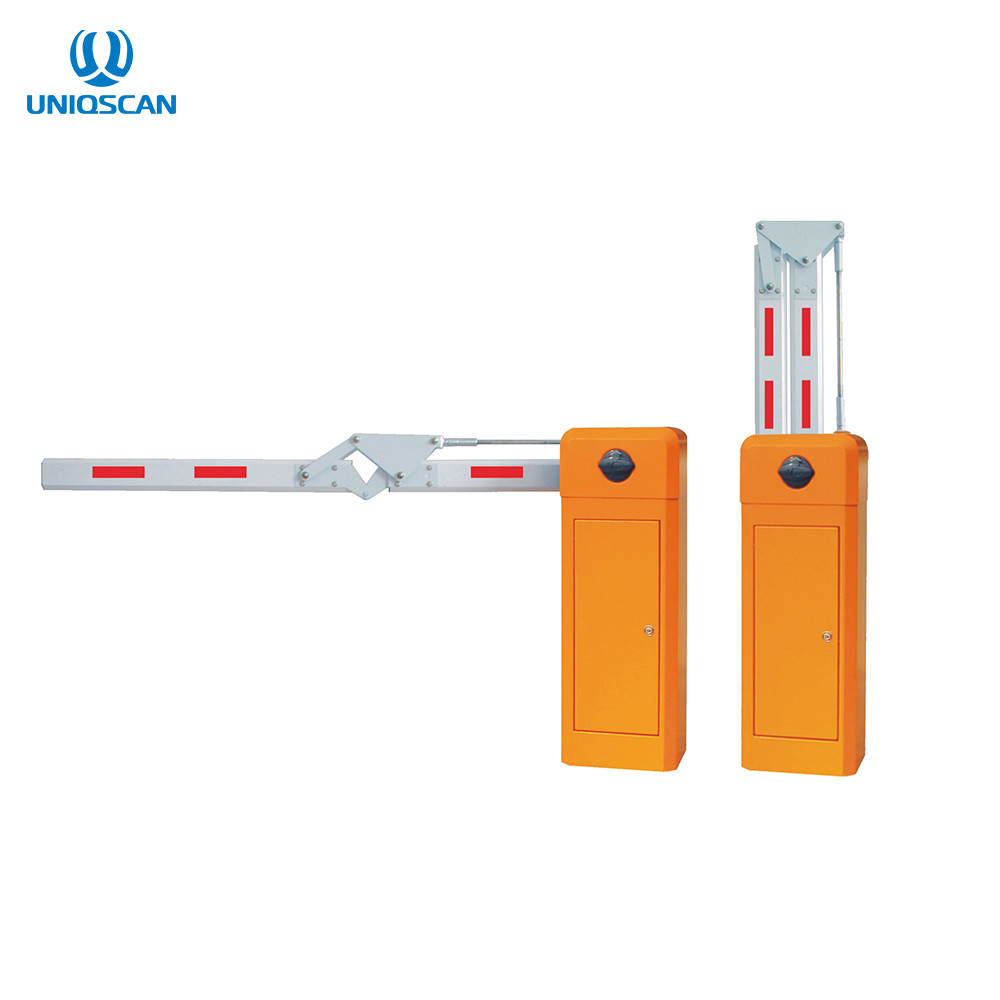 China 90 Degree 3s 2mm Tickness 120W Folding Boom Barrier wholesale