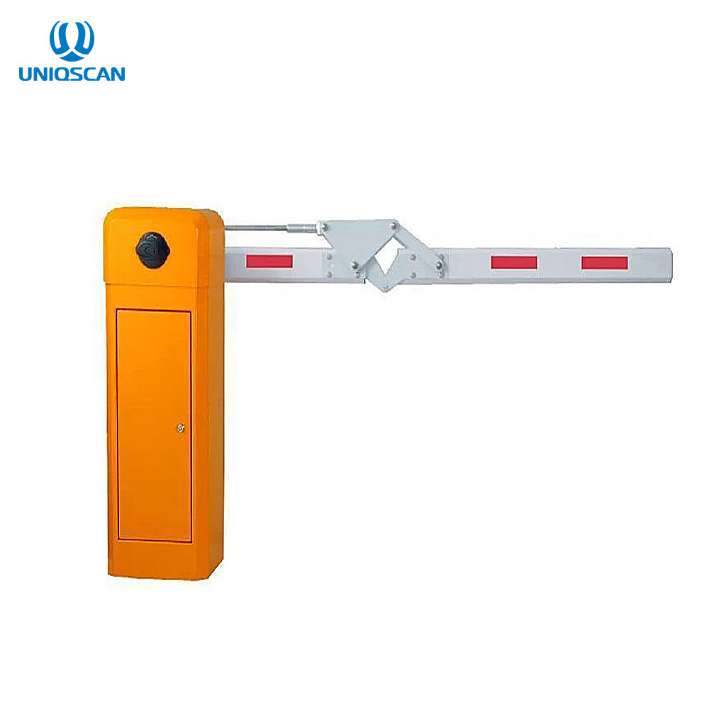 China 90 Degree Folding Arm Aotumatic Boom Flap Barrier Turnstile With Remote Control wholesale