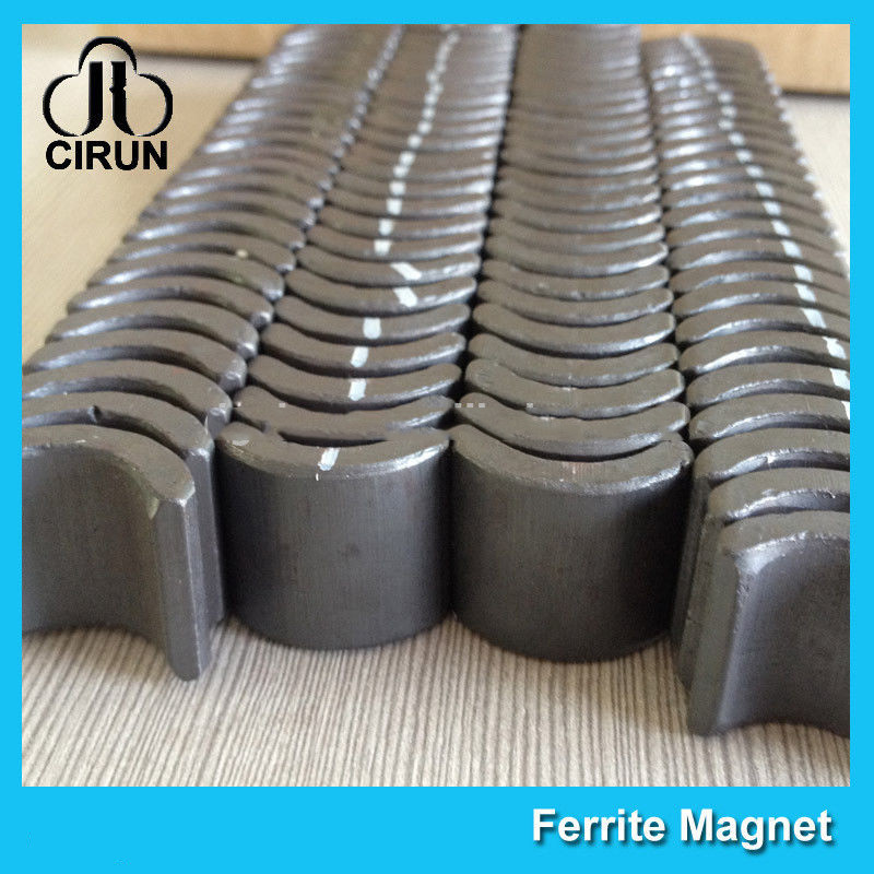 China Industrial Ferrite Arc Magnet For PMSM Motor ROHS SGS ISO9001 Certification wholesale