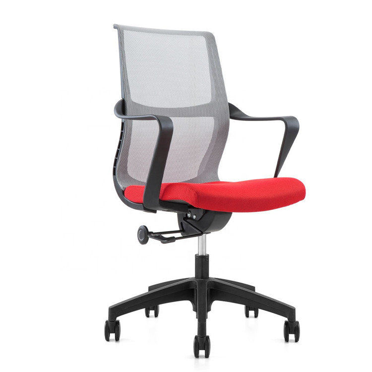 China Black Frame Ergonomic Mesh Back Office Chair With Headrest 16kg wholesale