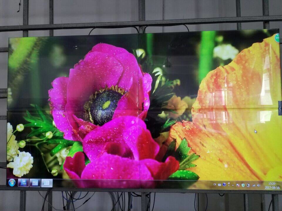 China Rack / Wall Mounted Zero Bezel Video Wall 49 55 Inch  Interactive Touch Screen wholesale