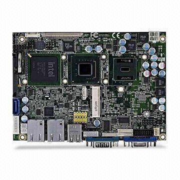China Embedded Compact Extended Form Factor Single-board Computer with Intel 945GSE/ ICH7M Chipset wholesale