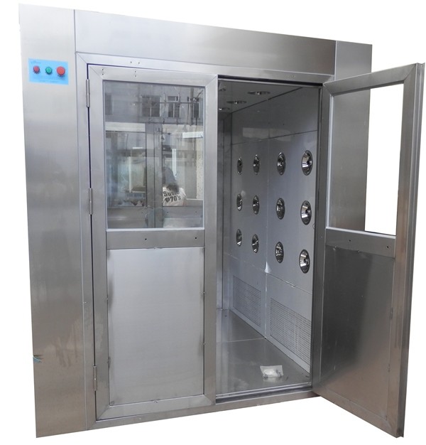 China Medical Class 100 Stainless Steel Air Shower Clean Room Laboratory wholesale