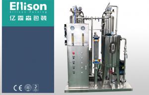 China Soft Drink Water Making Machine Two Tanks Carbonated Water Bottle Filling wholesale
