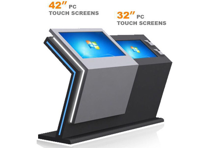 China Infrared Touch Screen Information Kiosk 32GB ROM 3G 4G Module For Shopping Mall wholesale