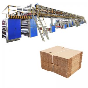 China 3 Layer 5 Layer 7 Layer Paper Corrugated Cardboard Production Line wholesale
