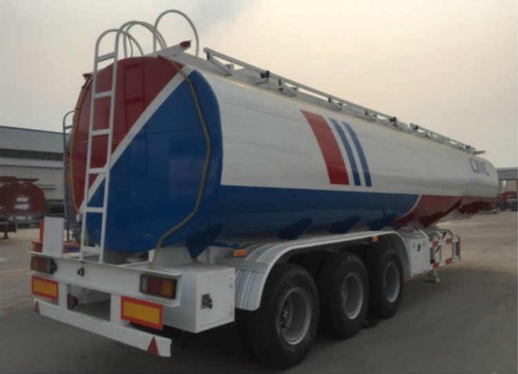 China 55cbm CIMC Fuel Tank Trailer Explosion - Proof Fuel Transfer Trailer wholesale